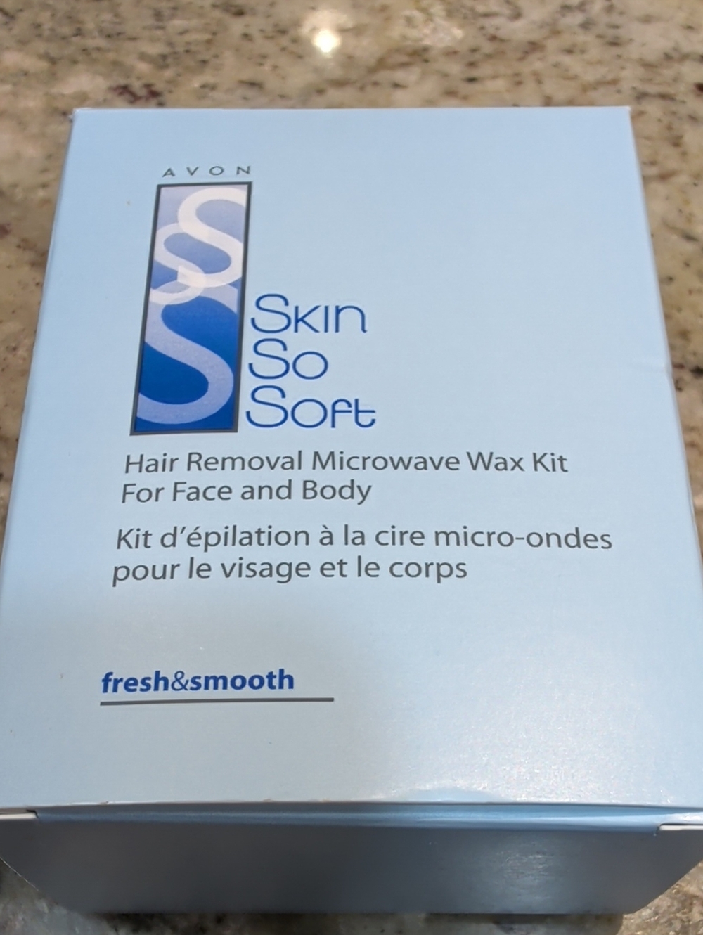 Avon Skin So Soft Fresh & Smooth Hair Removal Microwave Wax Kit